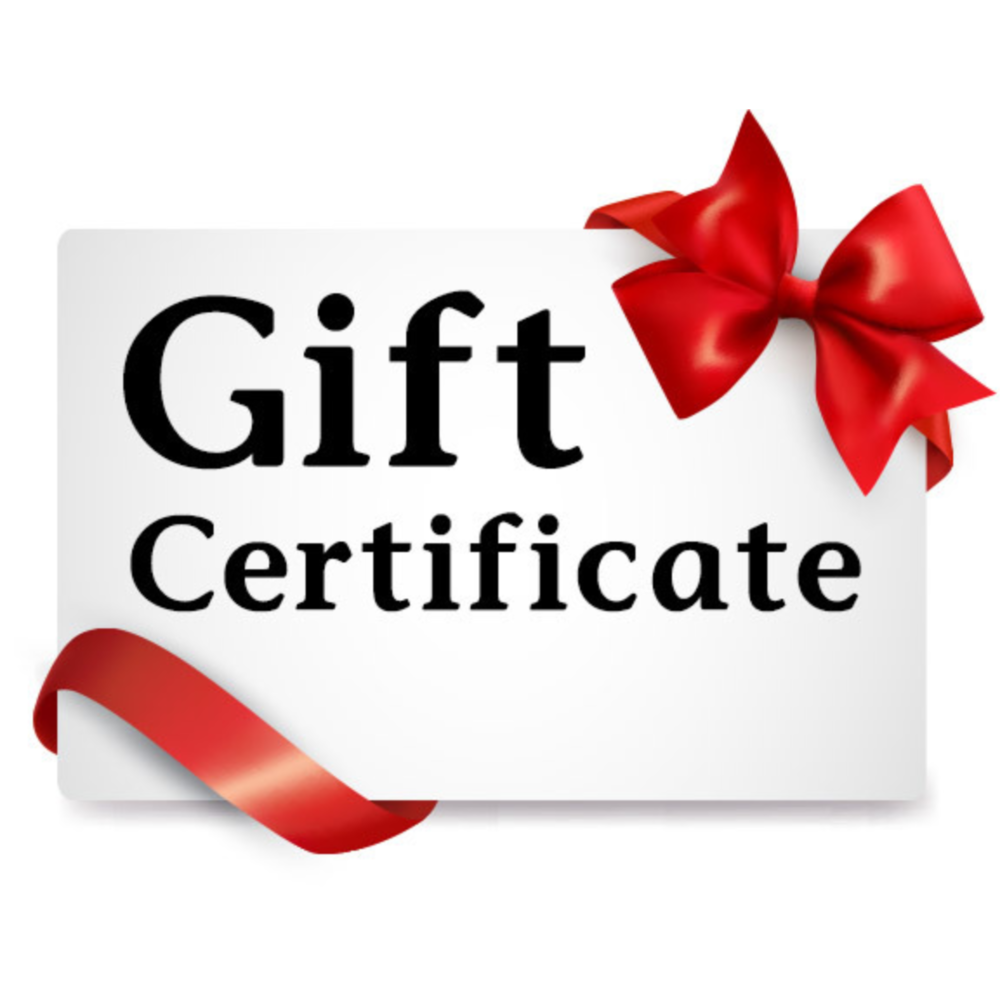 Gift Certificate | Last Minute Gift Guide