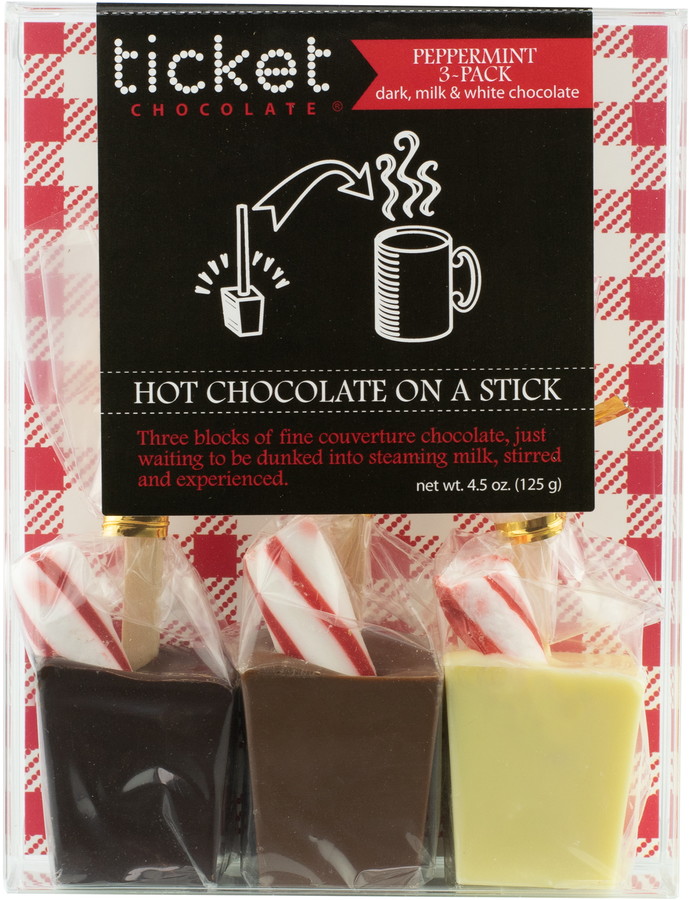 Ticket Hot Chocolate on a Stick | Last Minute Gift Guide