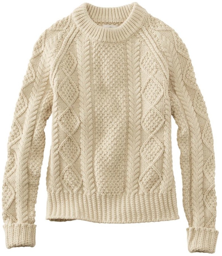 L.L. Bean Signature Cotton Fisherman Sweater