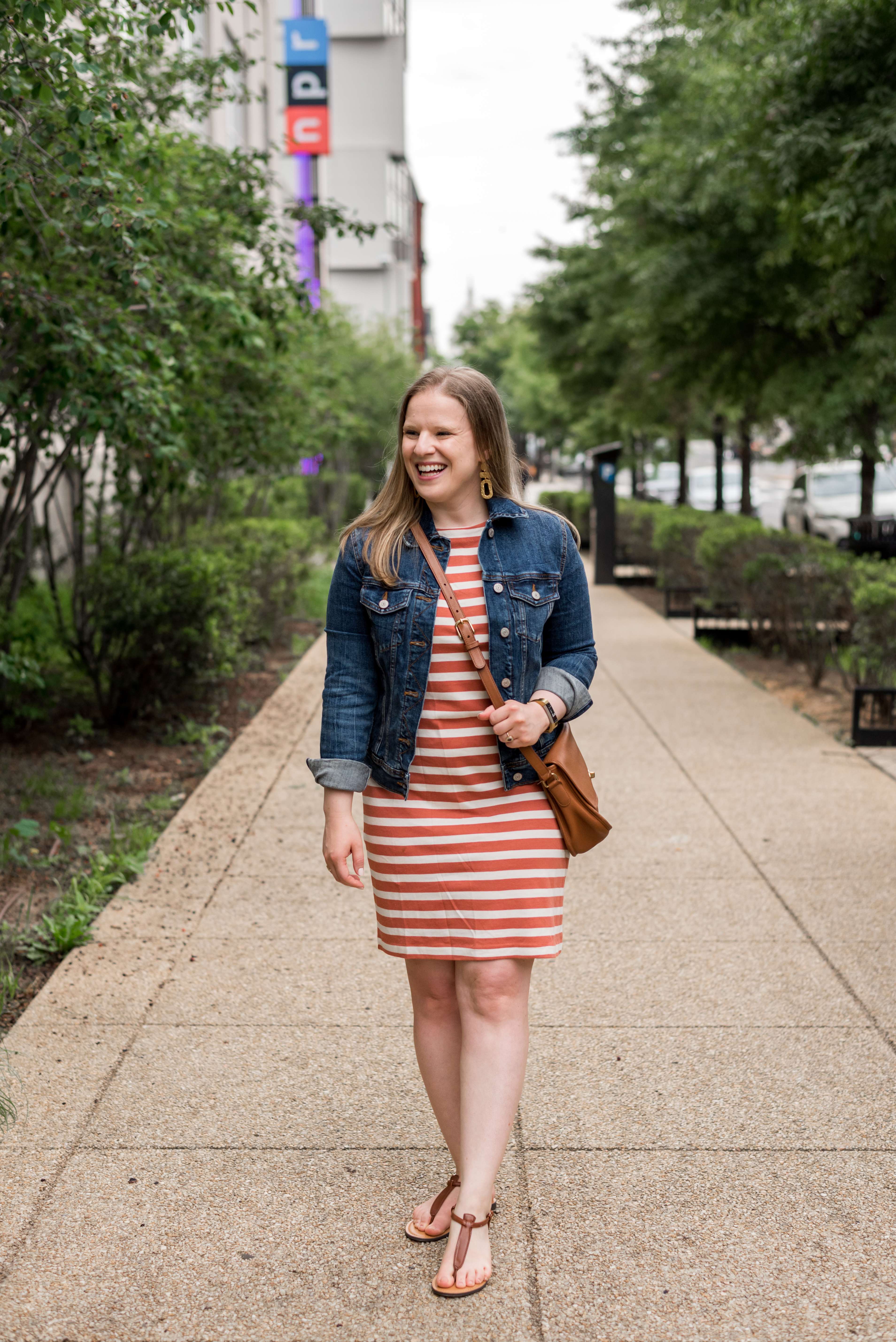 Old Navy denim jacket, Seven Cute Comfy Outfits For Summer  