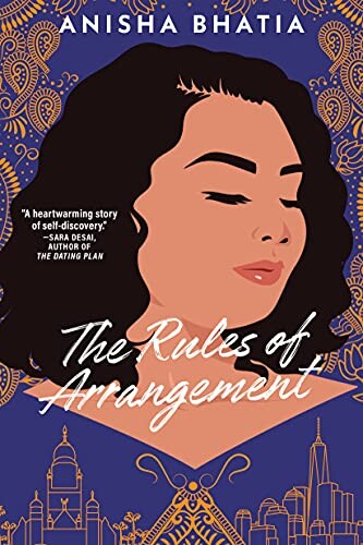 The Rules of Arrangement by Anisha Bhatia book cover for August 2021 Reading List