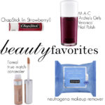 Four Favorites: Beauty Favorites