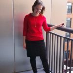 Happy in Red: The Red J.Crew Factory Sweater