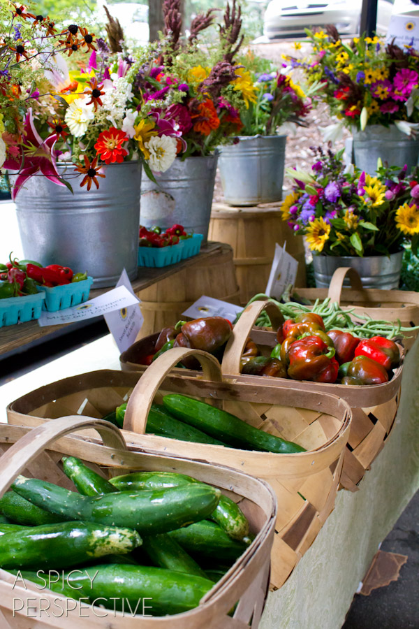 Farmers Market -Things to Do in Asheville NC | ASpicyPerspective.com #travel #asheville #visitasheville #fall