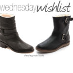 Wednesday Wishlist: Shearling Moto Boots
