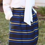 The Striped Skirt