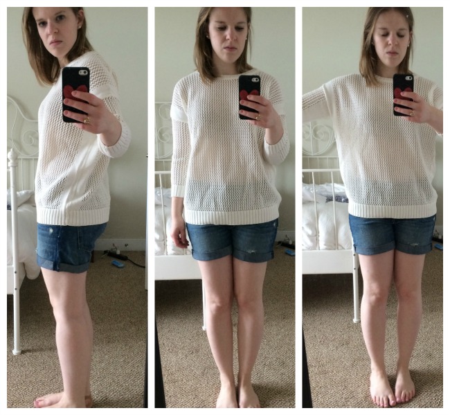 j.crew factory, beach sweater, open knit sweater