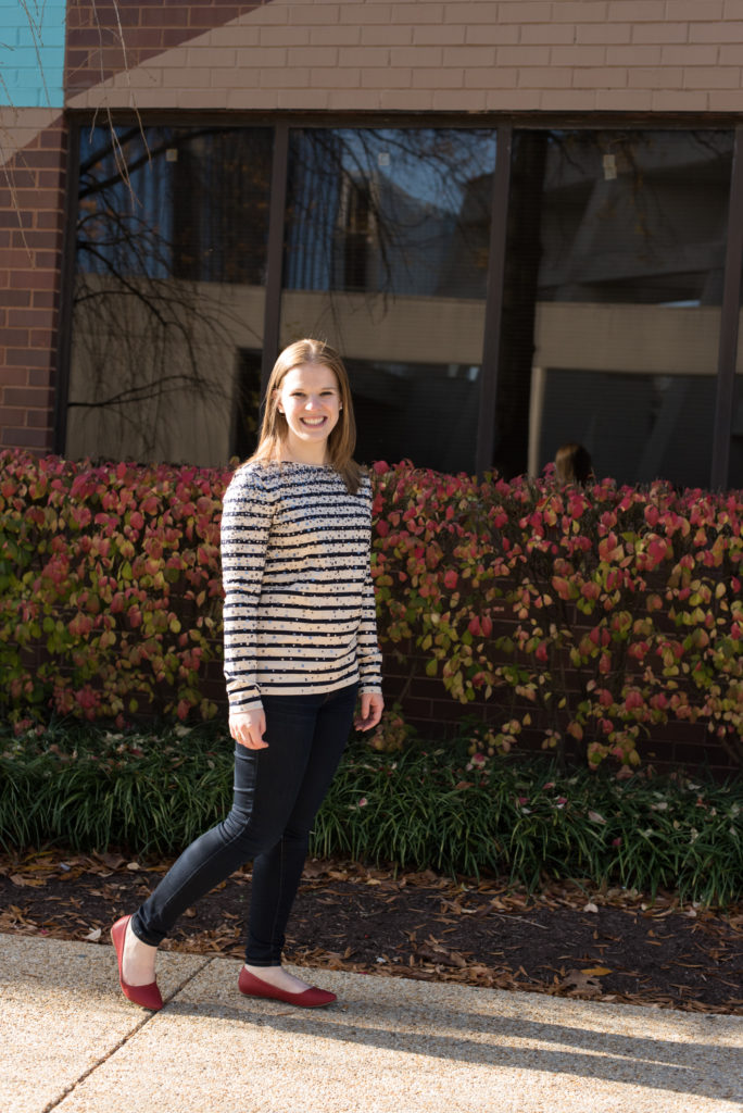 The Sequin Striped Tee