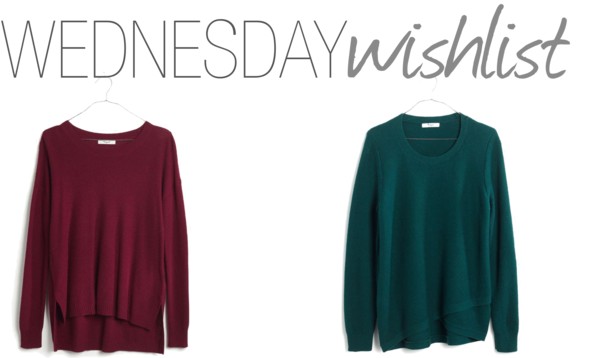 Wednesday Wishlist: Favorite Sweaters