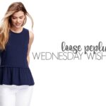 Wednesday Wishlist: Loose Peplums