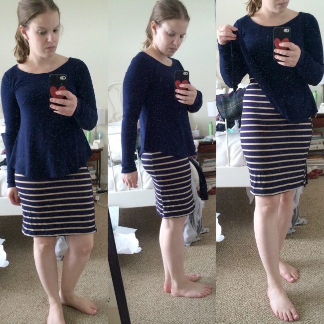 Shopping Reviews, Vol. 34: Stitch Fix | Something Good, Hailey 23 Joel Popover Knit Dress