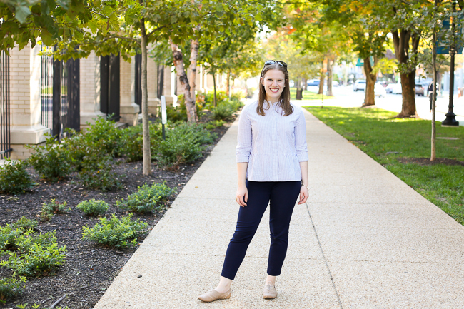 madewell button down, The Madewell Peplum | Something Good