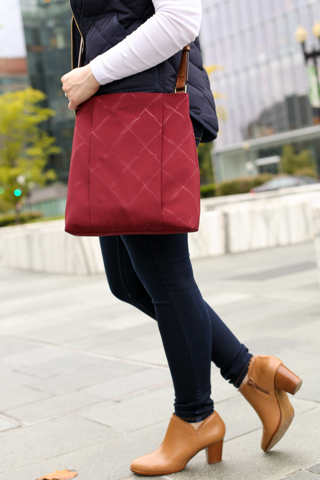 It's Good To Be a Girl with Vera Bradley | Something Good, claret crossbody