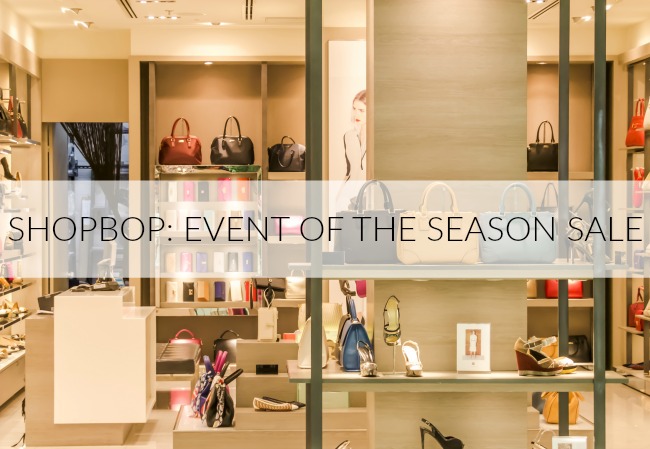 shopbop event of the season sale