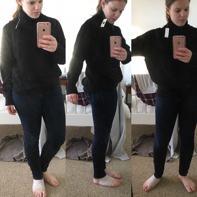 Shopping Reviews, Vol. 37 | Something Good, Gap Cozy turtleneck waffle sweater