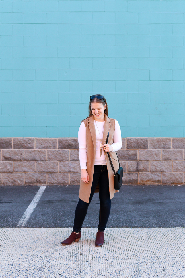 The Camel Blazer Vest | Something Good, camel vest