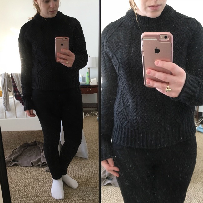 Shopping Reviews, Vol. 37 | Something Good, LL Bean Womans Signature Cotton Fisherman Sweater