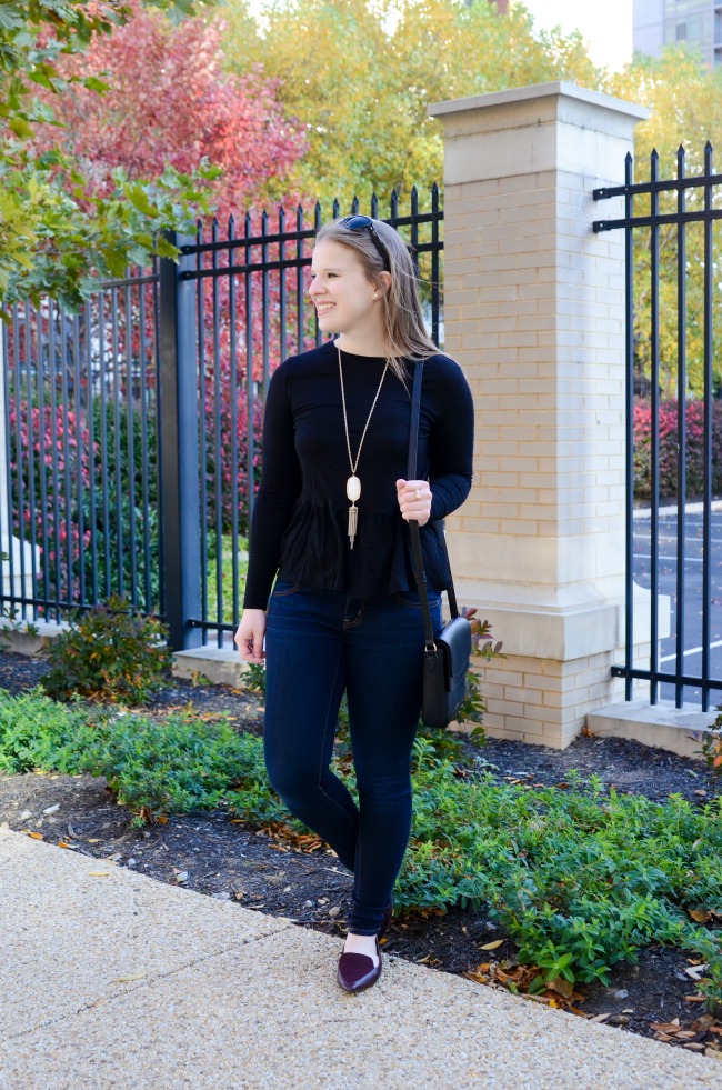 The Long Sleeve Peplum | Something Good