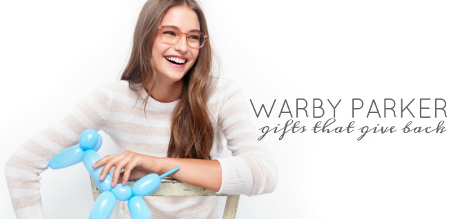 Gifts that Give Back: Warby Parker