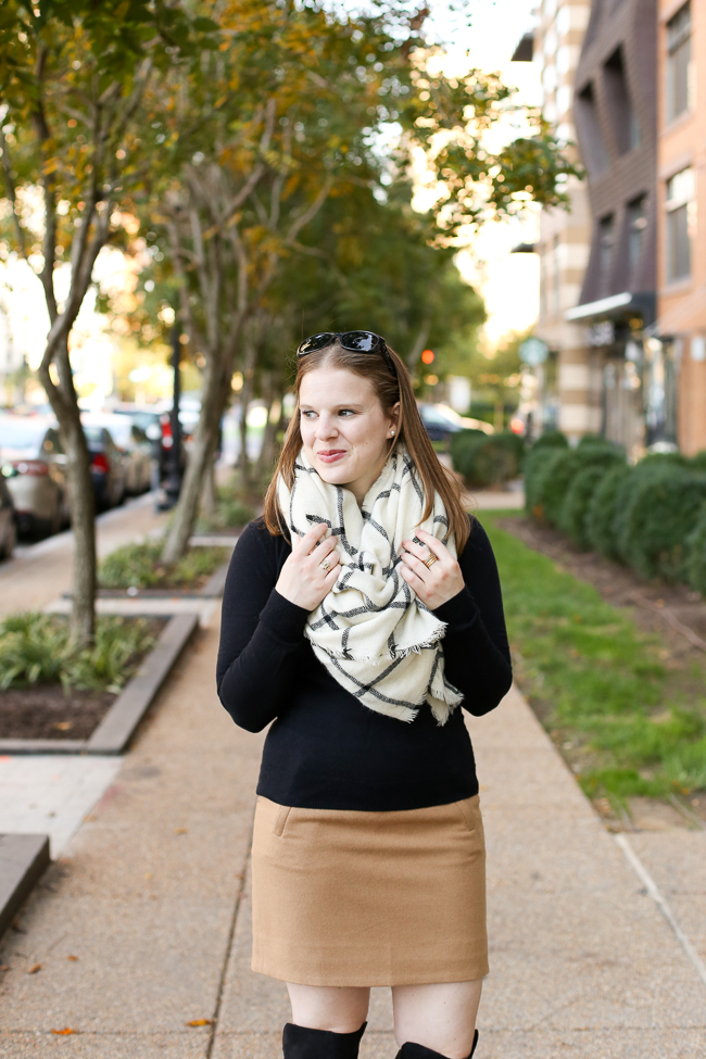 The Camel Skirt | Something Good, black shirt