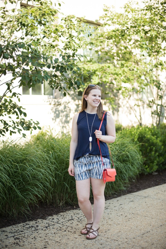 My Favorite Outfits in 2016 | Something Good, women, fashion, clothing, clothes, style, shorts, summer fashion, vera bradley bag, kendra scott