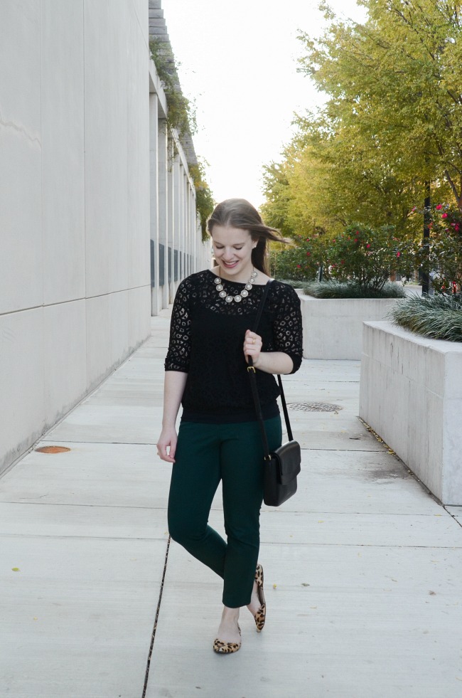 The Office Holiday Party Outfit | Something Good, old navy pants
