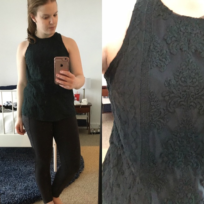 Shopping Reviews, Vol. 37 | Something Good, Embroidered-Mesh Tank for Women, old navy