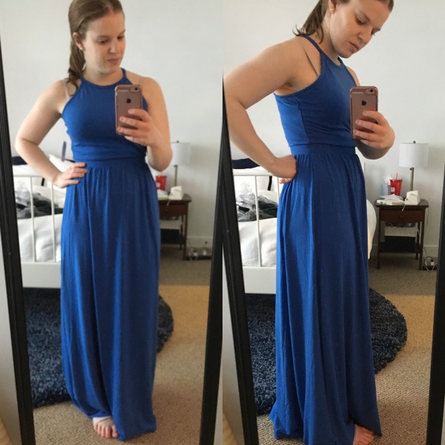 Shopping Reviews, Vol. 37 | Something Good, High-Neck Maxi Dress for Women, old navy