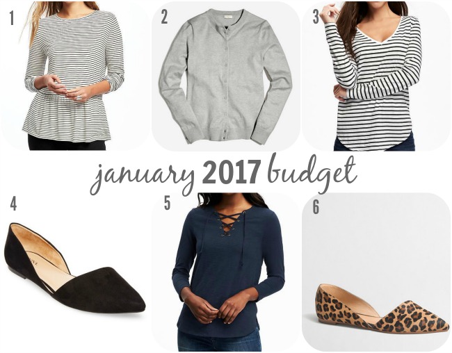 January 2017 Budget | Something Good