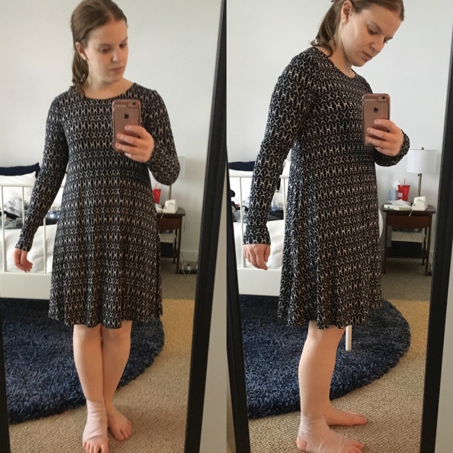 Shopping Reviews, Vol. 37 | Something Good, Knit Swing Dress, old navy