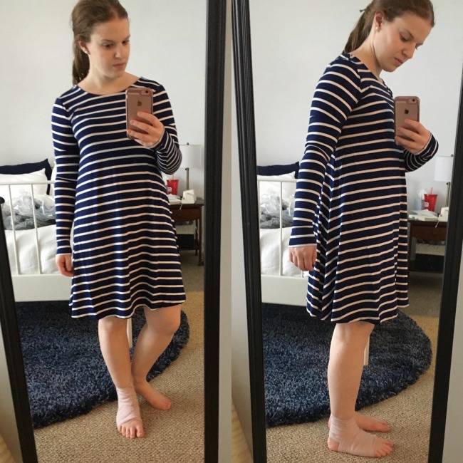 Shopping Reviews, Vol. 37 | Something Good, Knit Swing Dress, old navy