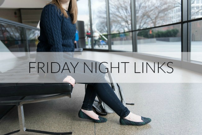 Friday Night Links | Something Good | A DC Style and Lifestyle Blog on a Budget,  Amour Vert It's Not About Us