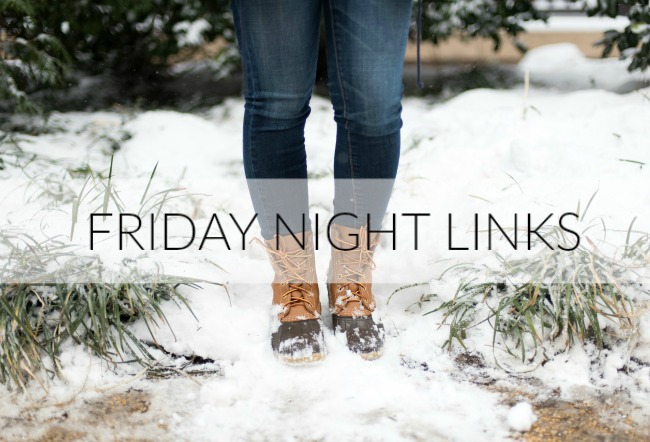 Friday Night Links | Something Good, bean boots