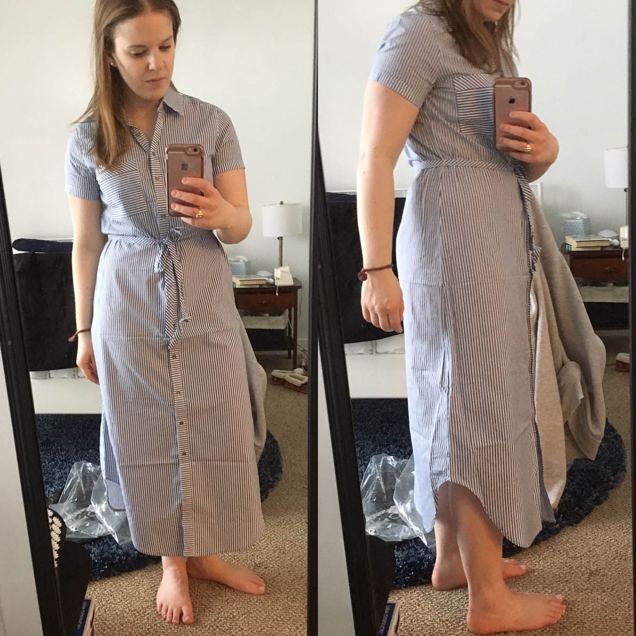 Shopping Reviews, Vol. 41 | Something Good, Abercrombie and Fitch Midi Shirtdress_Something Good