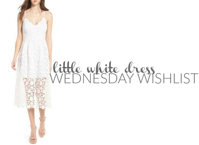 Wednesday Wishlist: Little White Dress | Something Good
