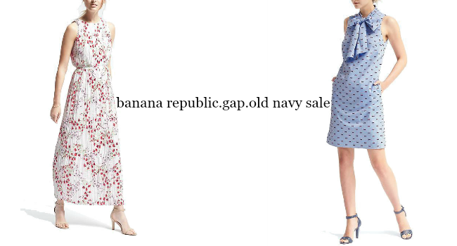 The Banana Republic, Gap, and Old Navy Sale | Something Good