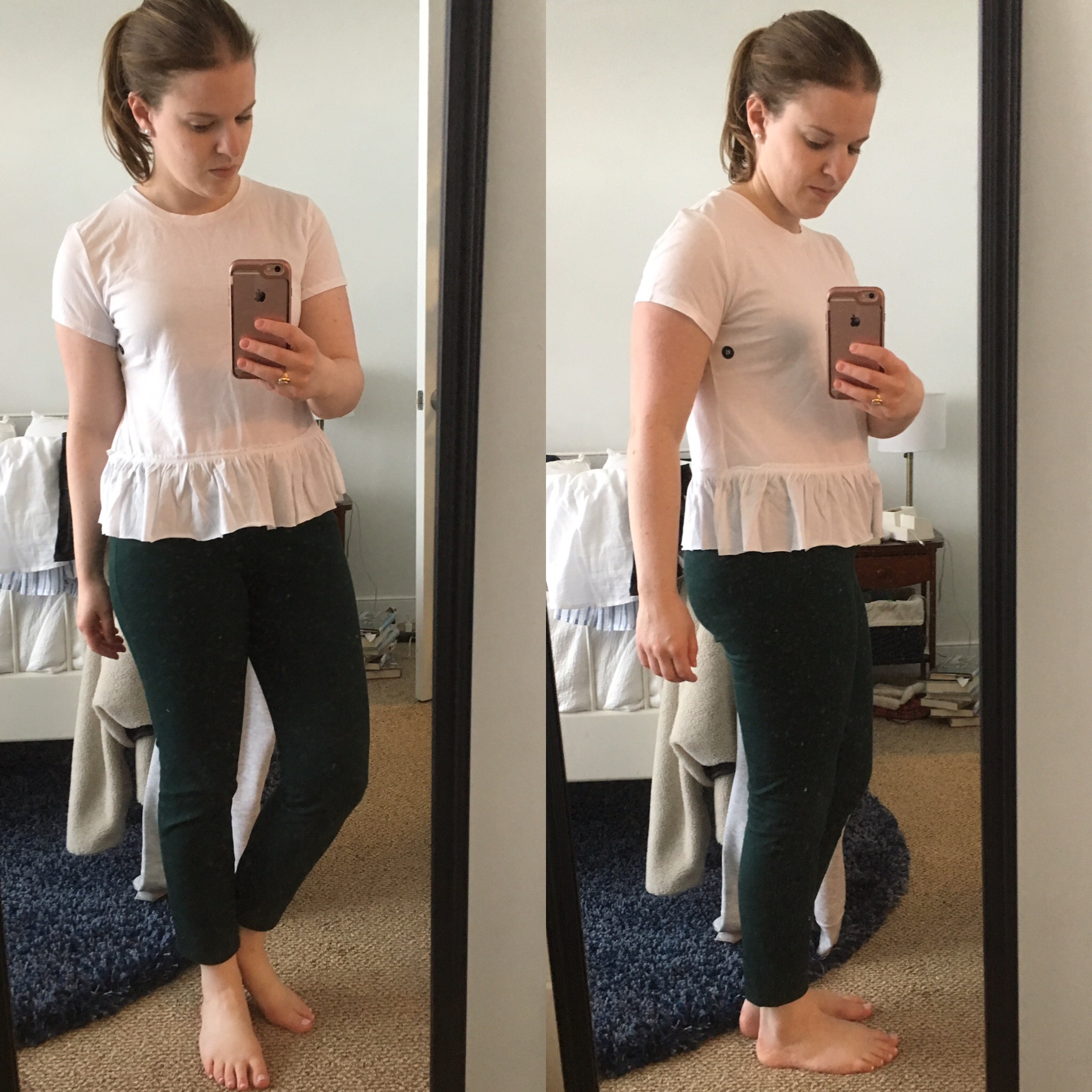 Shopping Reviews, Vol. 42 | Something Good, Abercrombie and Fitch Short-Sleeve Peplum Tee