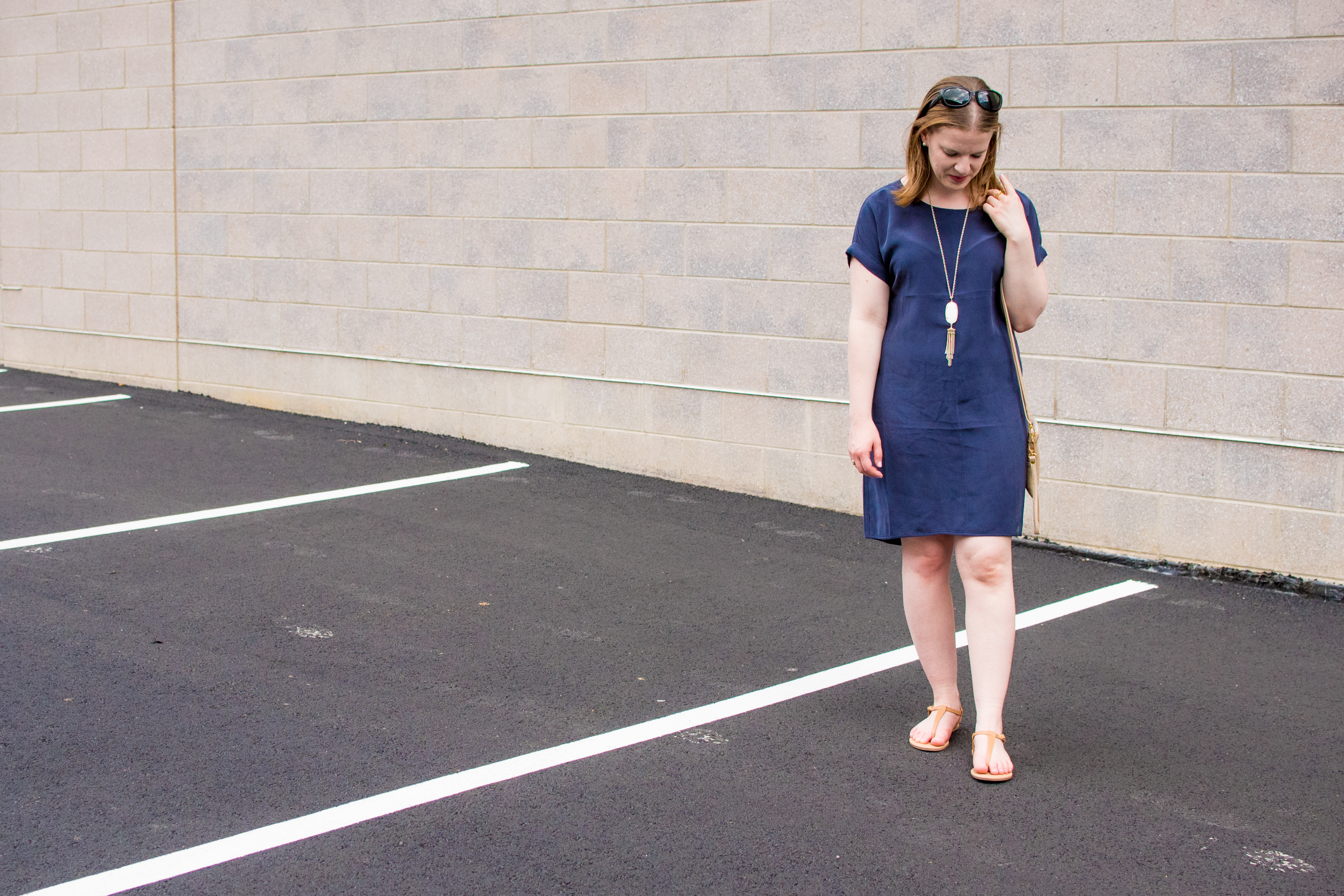 The Navy Shift Dress | Something Good, @danaerinw , 