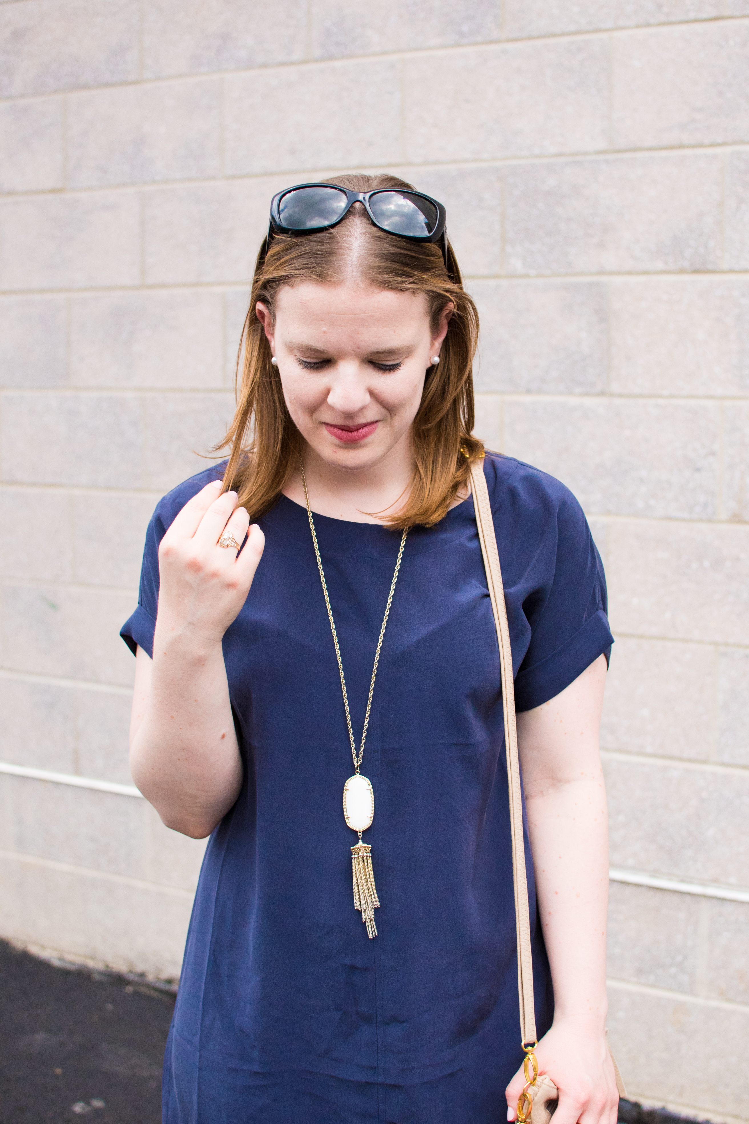 The Navy Shift Dress | Something Good, @danaerinw , 