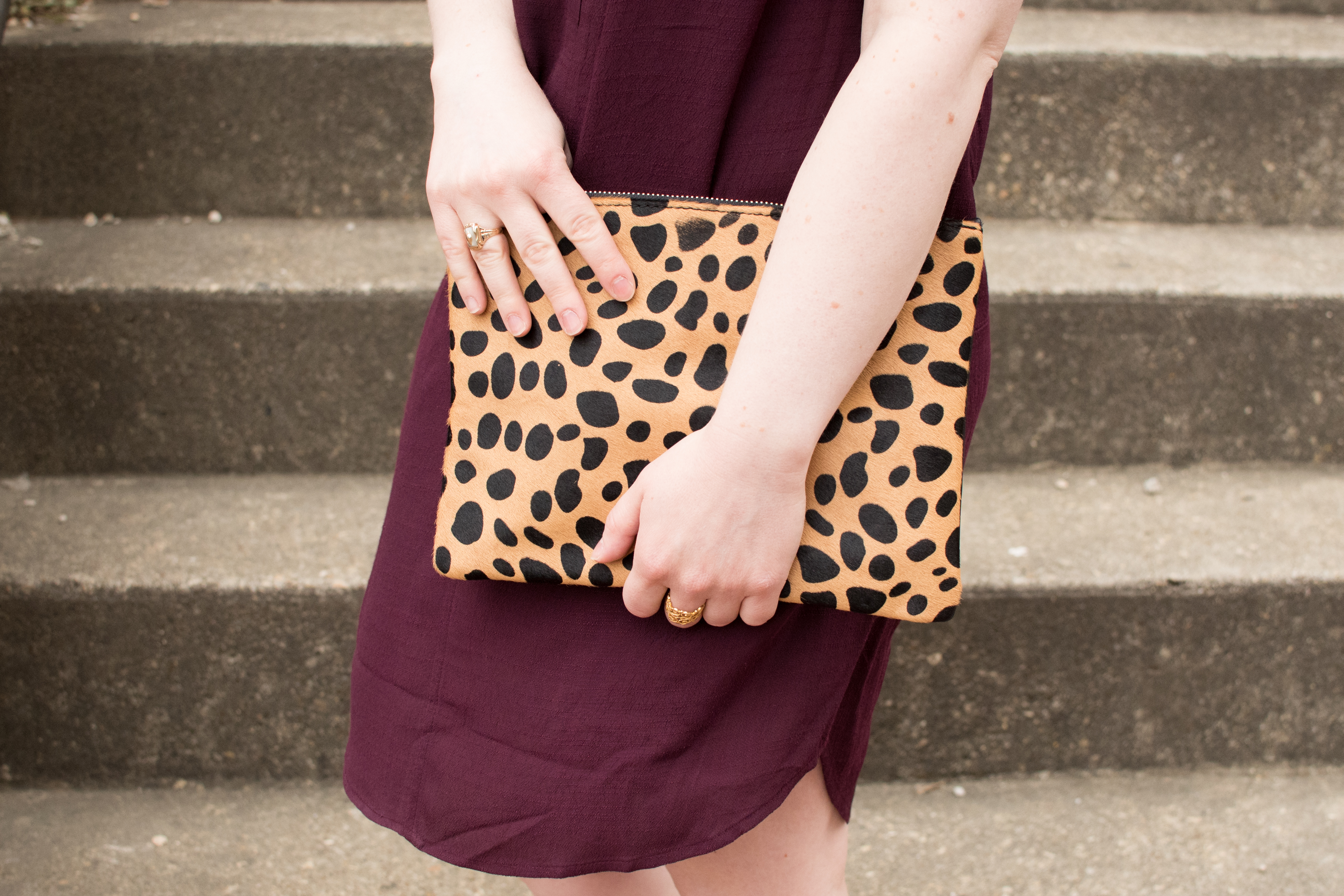 The Hush Puppies Sandals | Something Good, leopard clutch, leopard bag, @danaerinw