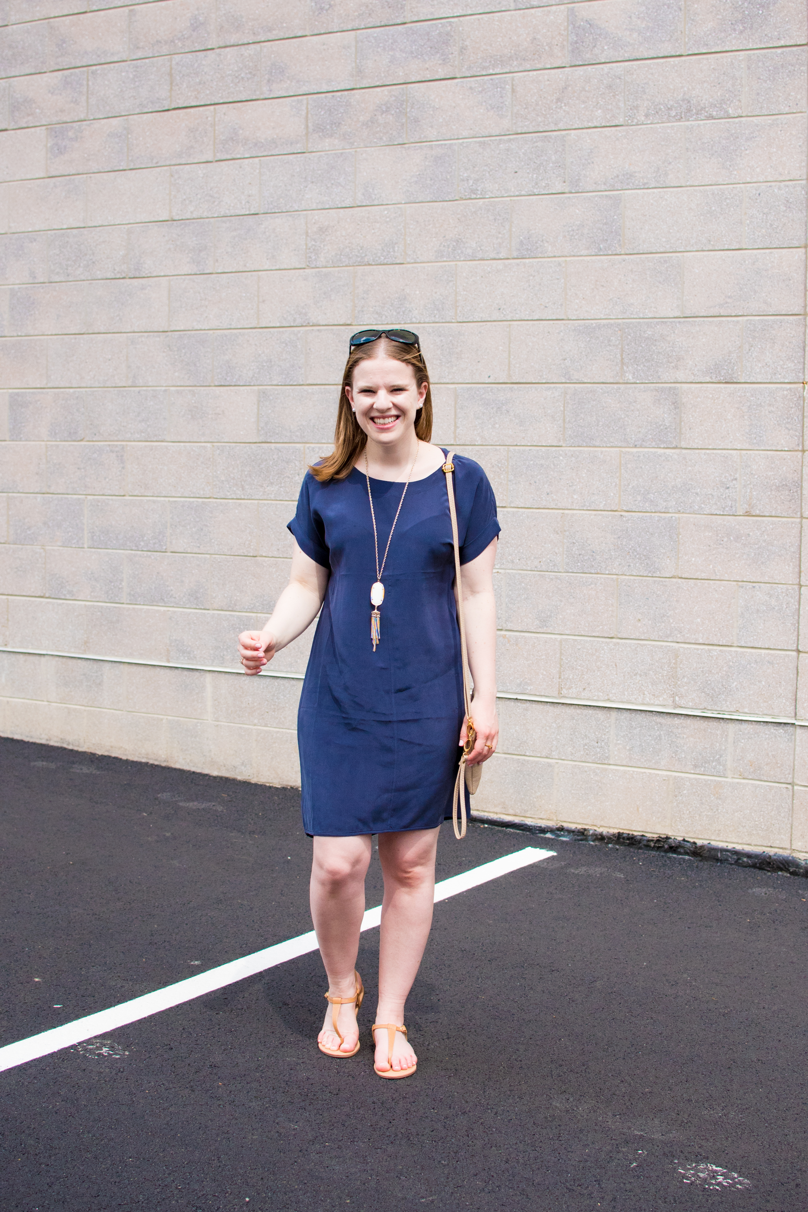 The Navy Shift Dress | Something Good, @danaerinw , 