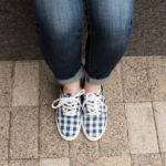 The Gingham Tennis Shoes