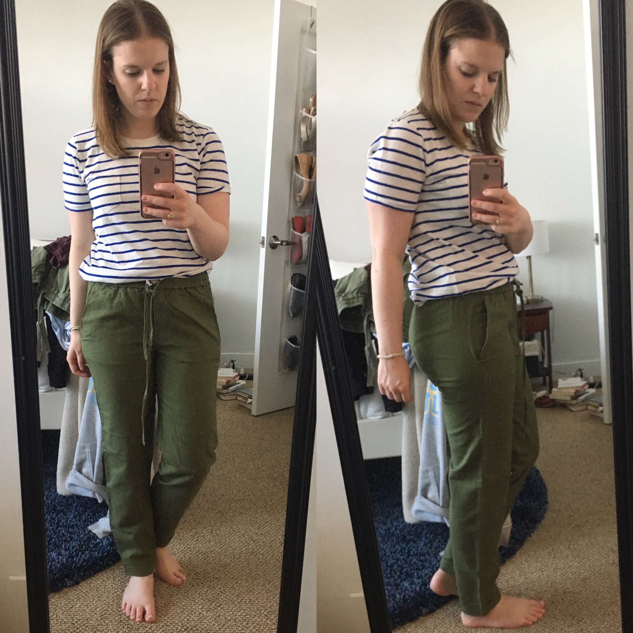 Shopping Reviews, Vol. 43 | Something Good, J.Crew Factory Linen-Cotton Drawstring pant