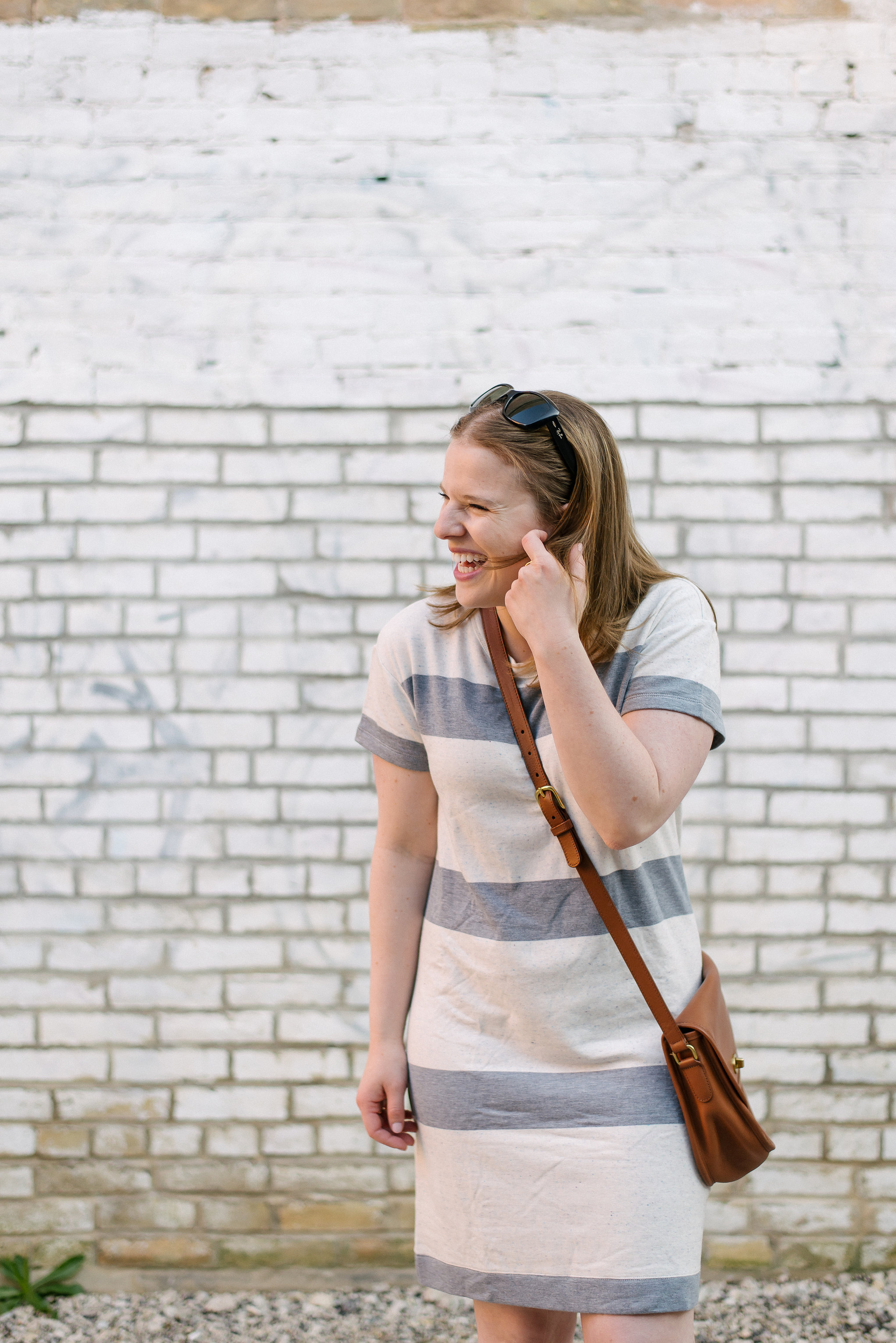 The Striped Tee Dress | Something Good, @danaerinw , loft's lou & grey, dress, summer dress, spring dress