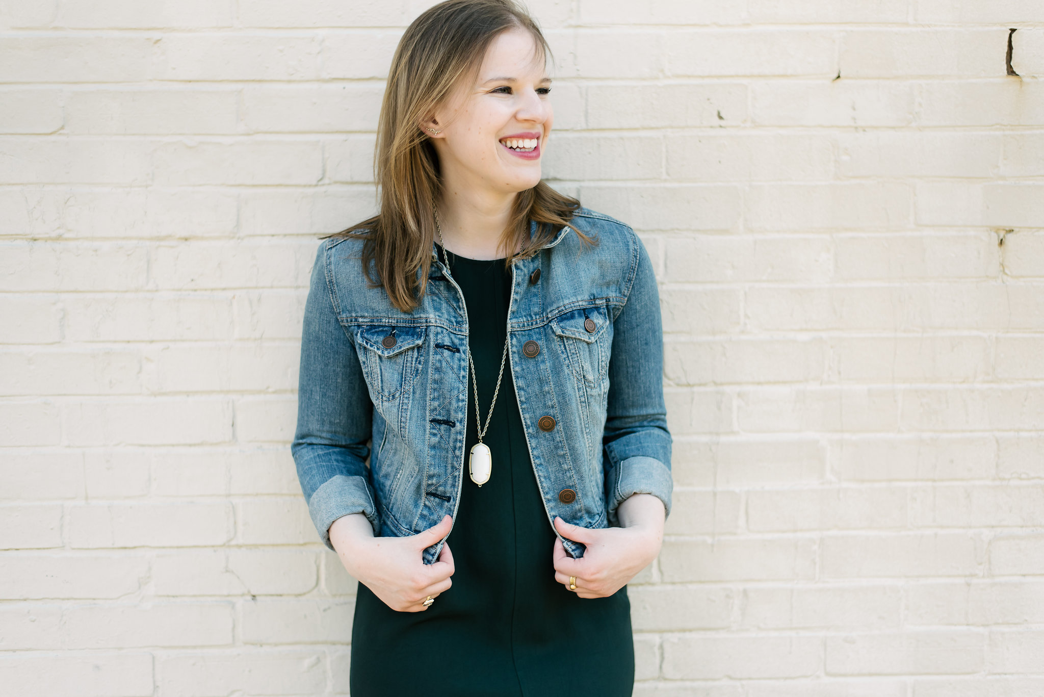 The Everlane GoWeave Tank Dress | Something Good, denim jacket, american eagle outfitters, @danaerinw