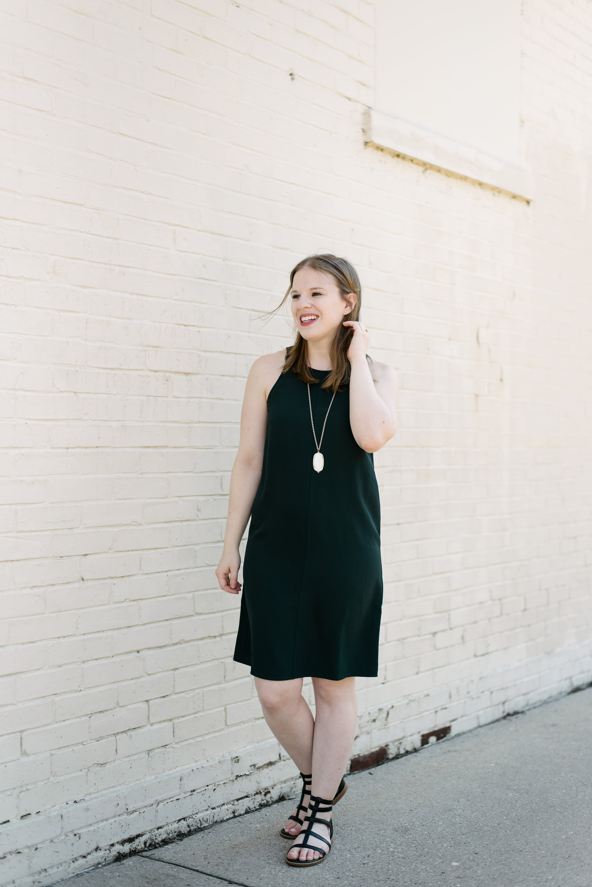 The Everlane GoWeave Tank Dress | Something Good, @danaerinw, evergreen dress, forest green dress