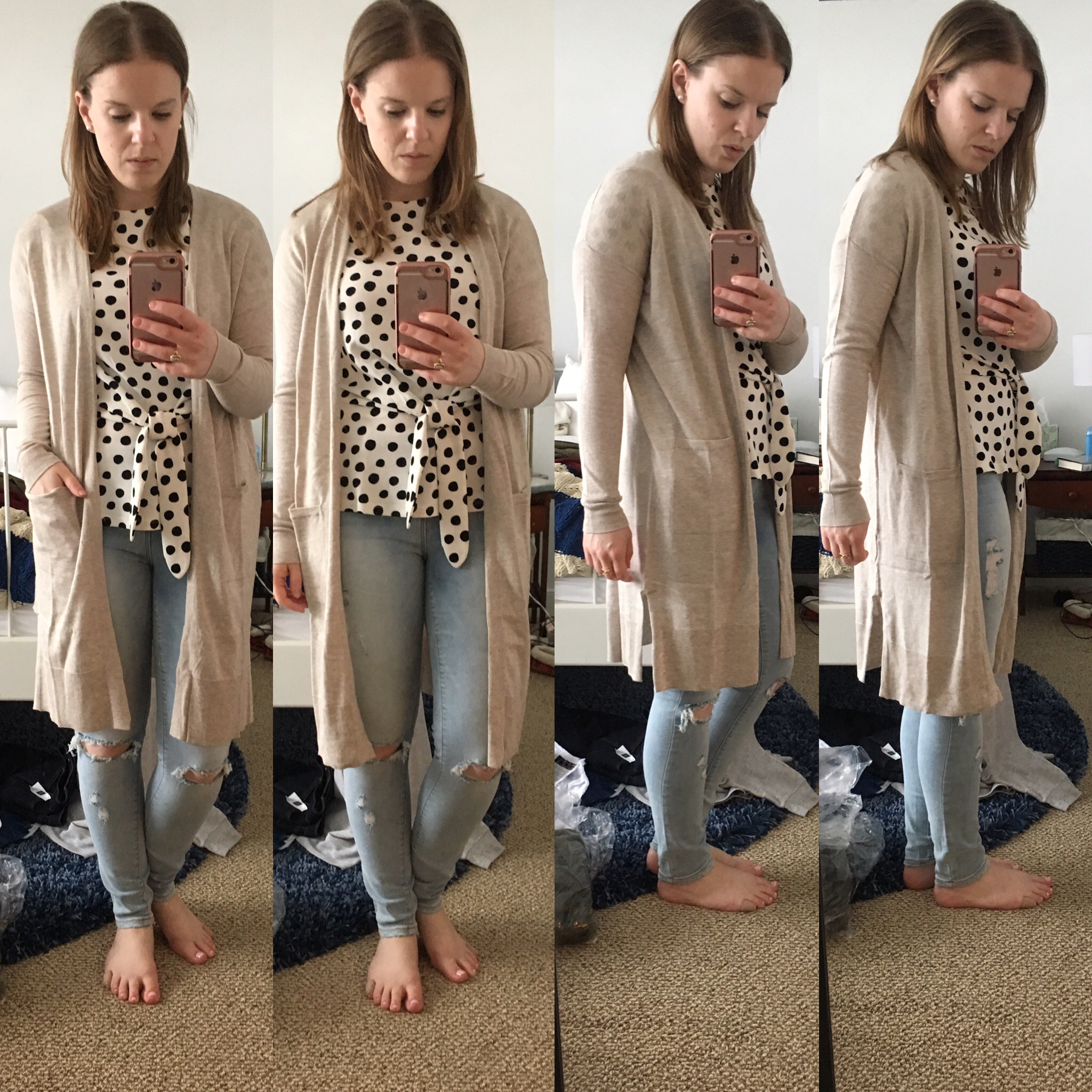 Shopping Reviews, Vol. 47 Cardigan Reviews | Something Good, @danaerinw, Old Navy Open-Front Super-Long Cardi