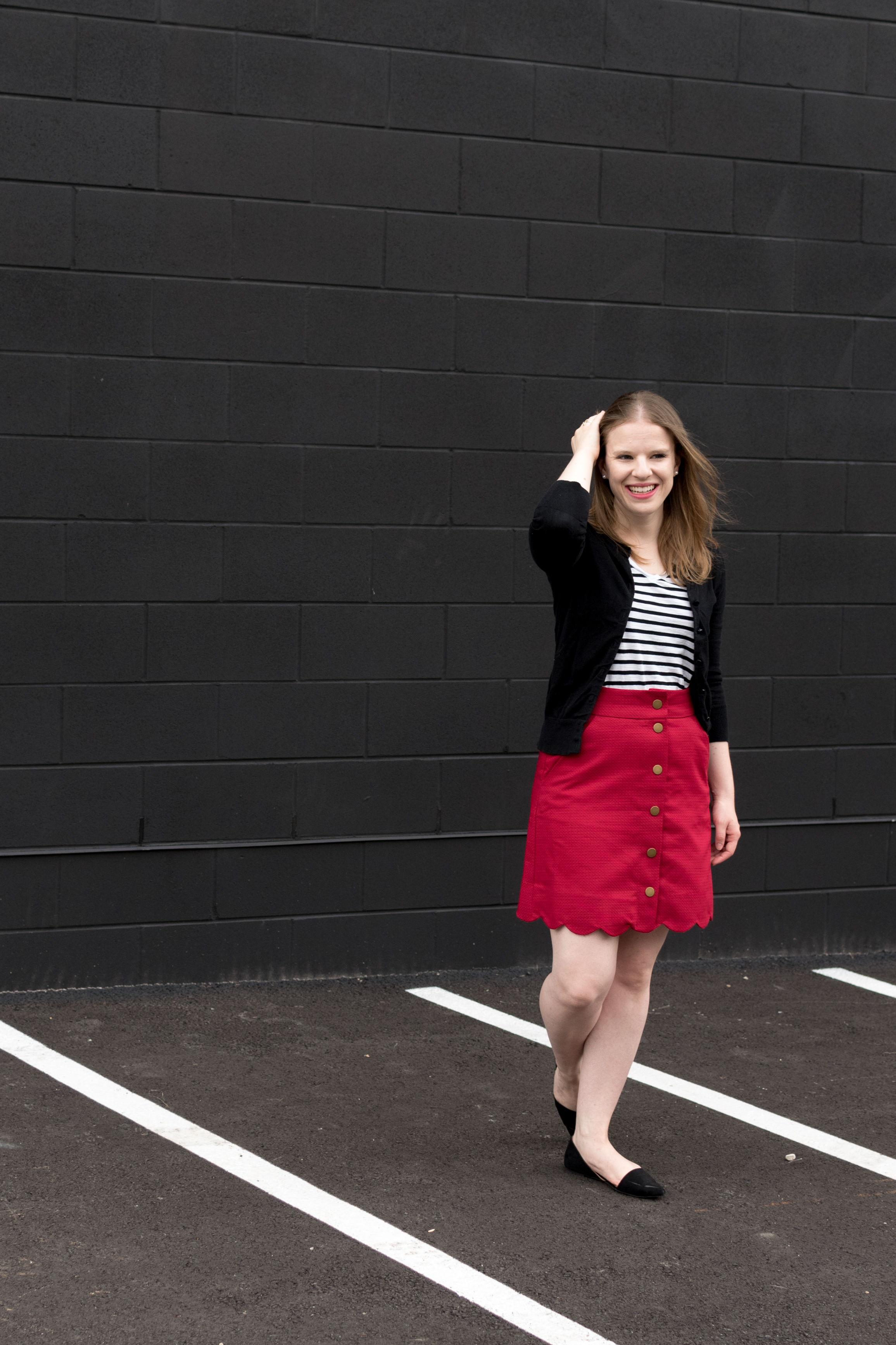 The Perfect Skirt to Transition Your Outfit From Summer to Fall | Something Good, @danaerinw , 