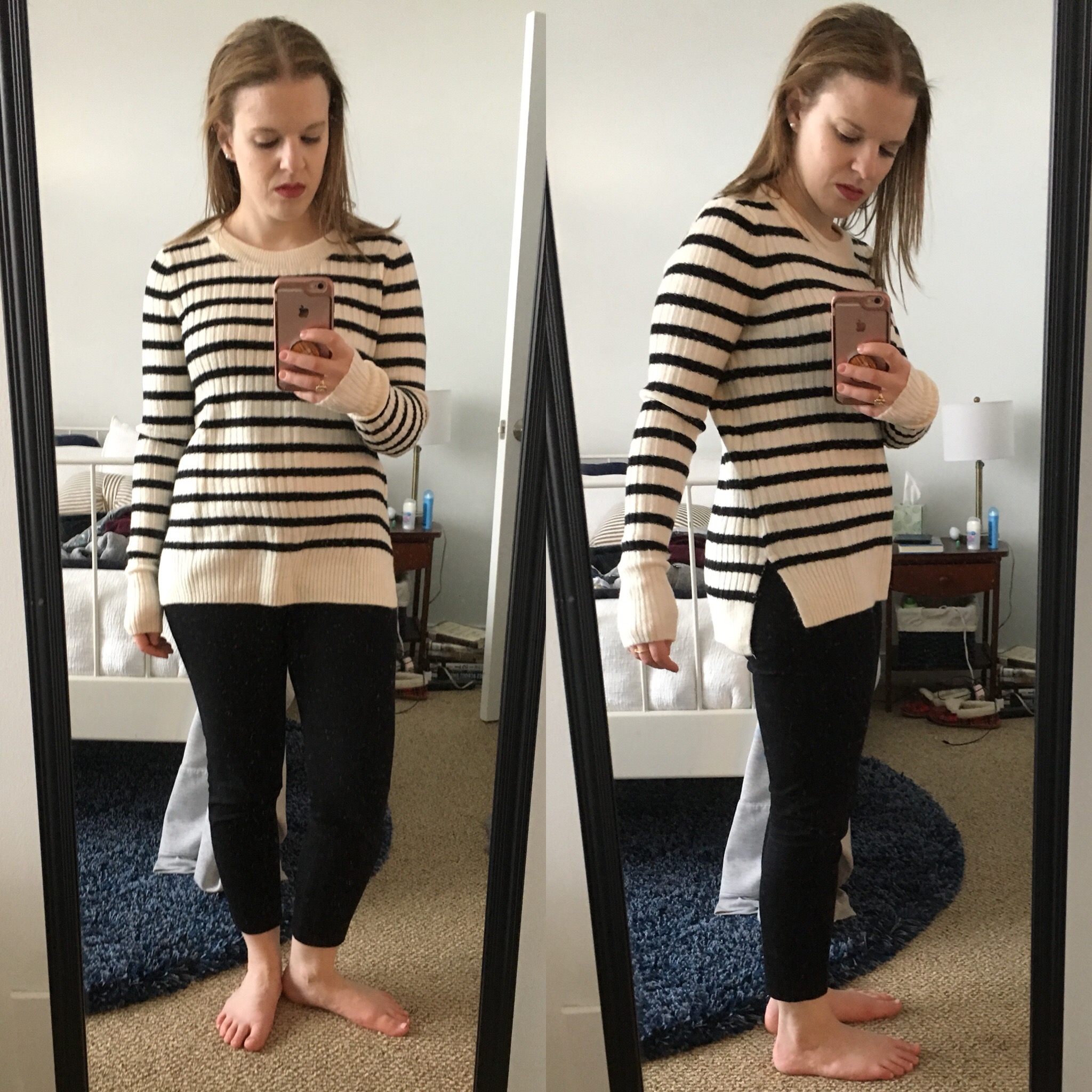 Shopping Reviews, Vol. 51, the Flannel Pajamas | Something Good, @danaerinw , Old Navy Plush Rib-Knit Tee