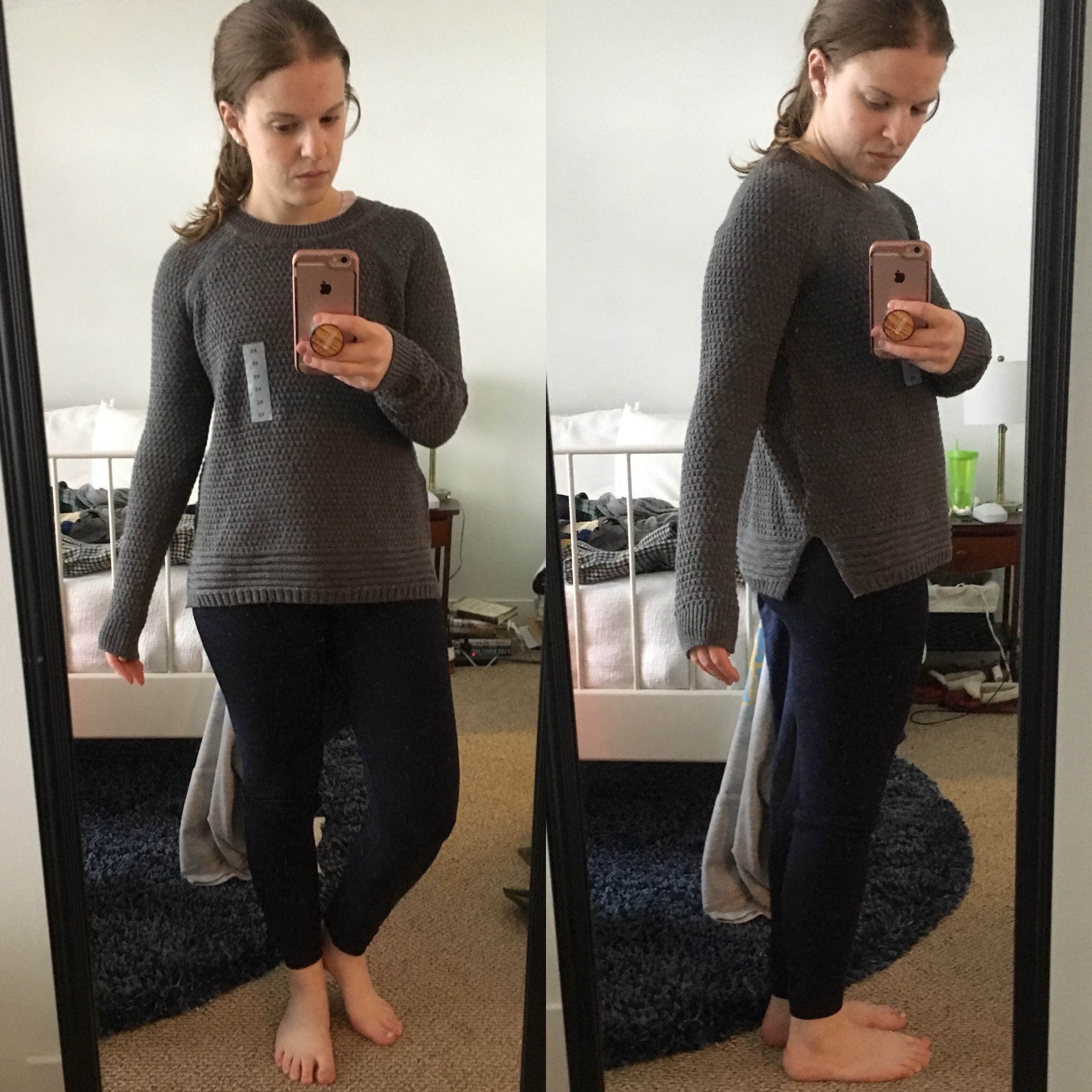 Shopping Reviews, Vol. 51, the Flannel Pajamas | Something Good, @danaerinw , Old Navy Textured Raglan-Sleeve Sweater